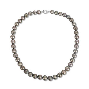 JwL Luxury Pearls Luxus nyaklánc valódi fekete Tahiti gyöngyökkel JL0704