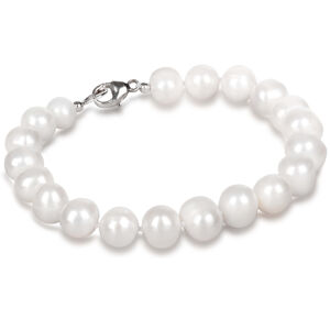 JwL Luxury Pearls Fehér igazgyöngy karkötő  JL0362