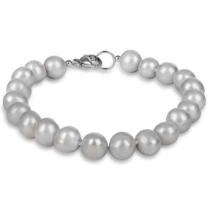 JwL Luxury Pearls Szürke színű igazgyöngy karkötő JL0359