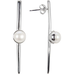 JwL Luxury Pearls Valódi ezüst fülbevaló JL0464 gyöngyökkel