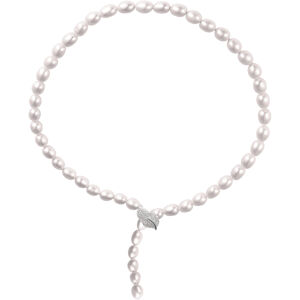 JwL Luxury Pearls Luxus gyöngy nyaklánc cirkóniummal JL0596
