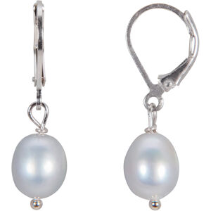 JwL Luxury Pearls Ezüst fülbevaló igazgyöngyökkel JL0492