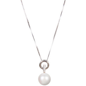 JwL Luxury Pearls Ezüst nyaklánc igazgyönggyel JL0454