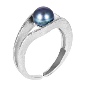 JwL Luxury Pearls Ezüst gyűrű kék gyöngy JL0541