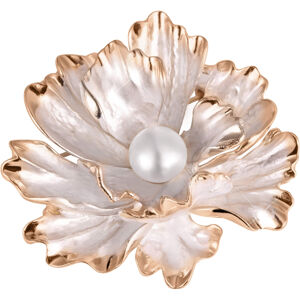 JwL Luxury Pearls Egyedi 2in1 virágos bross valódi gyöngy JL0573