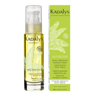 Kadalys Tápláló száraz olaj bőrre, testre és hajra zöld banánból  BIO Nutritive (Precious Oil Green Banana) 50 ml