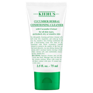 Kiehl´s Gyengéden tisztító bőremulzió uborka kivonatokkal  (Cucumber Herbal Conditioning Cleanser) 75 ml