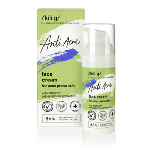 Kilig Gyengéd krém pattanásos bőrre Anti Acne (Face Cream) 50 ml