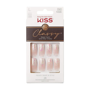 KISS Öntapadó körmök Classy Nails Scrunchie 28 db