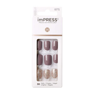 KISS Öntapadó körmök imPRESS Nails Flawless 30 db