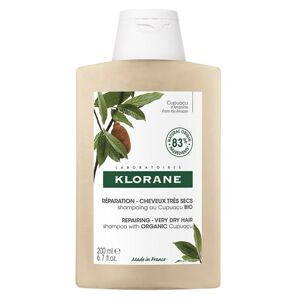 Klorane Tápláló sampon száraz hajra Bio vaj Cupuaçu BIO (Repairing Shampoo) 400 ml