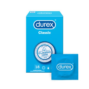Durex Kondomy Classic 18 db