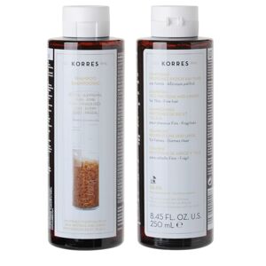 Korres Sampon vékonyszálú hajra Rice Proteins & Linden (Shampoo) 250 ml