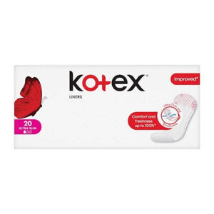Kotex Tisztasági betét Ultra Slim Liners 20 db