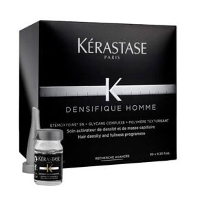 Kérastase A kezelés visszaállítani haj sűrűsége a férfiak Densifique Homme ( Hair Activator Program) 30 x 6 ml