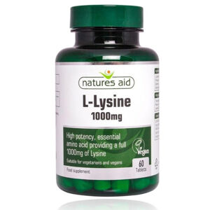 Natures Aid L-lizin 1000 mg - 60 tabletta