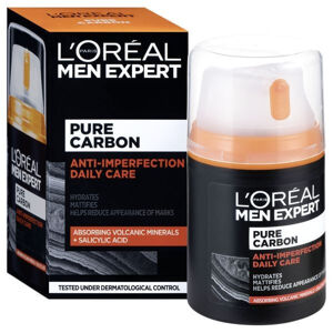 L´Oréal Paris Nappali krém a bőrhibák ellen Paris Men Expert Pure Carbon (Anti-Imperfection Daily Care) 50 ml