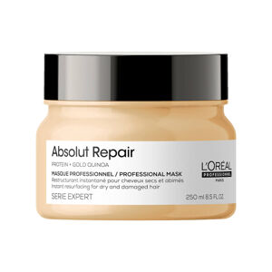 L´Oréal Professionnel Intenzív regeneráló maszk nagyon sérült hajra Serie Expert Absolut Repair Gold Quinoa + Fehérje (Instant Resurfacing Mask) 250 ml