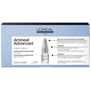 L´Oréal Professionnel Intenzív kezelés hajhullás ellen Expert Aminexil Advanced 10 x 6 ml - új csomagolás