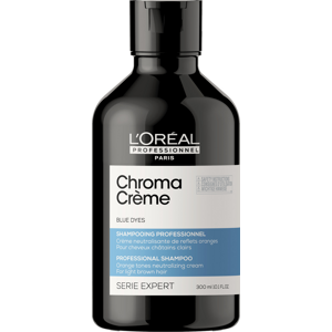 L´Oréal Professionnel Professzionális narancssárga tónusokat semlegesítő kék sampon Serie Expert Chroma Crème (Blue Dyes Shampoo) 500 ml