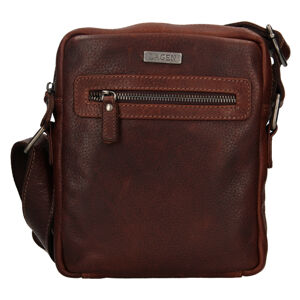 Lagen Férfi bőr crossbody táska blc/4428/21/a cognac