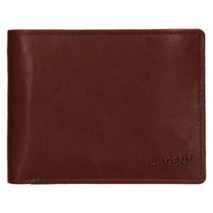 Lagen W-8053 Brown Férfi bőr pénztárca