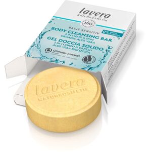 Lavera Szilárd szappan 2 az 1-ben testre és hajra Basis Sensitiv (Body Cleansing Bar) 50 g