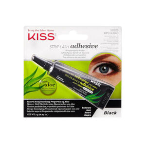 KISS Szempilla ragasztó fekete Strip Lash Adhesive with Aloe Black 7g