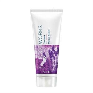 Avon Lavender láb maszk 3v1 Művek (Clay Mask) 75 ml