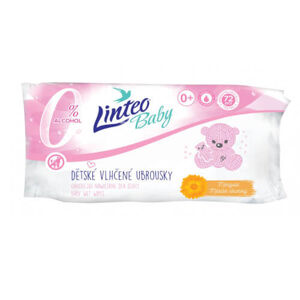Linteo Nedves törlőkendőkBaby Soft & Cream 72 db