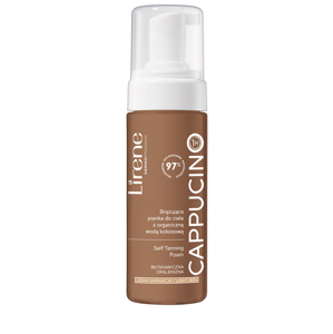 Lirene Bronzosító testhab Cappucino 150 ml