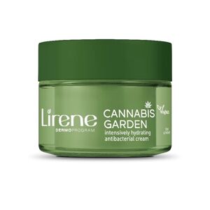 Lirene Intenzív hidratáló arckrém Canabbis Garden (Intensively Hydrating Antibacterial Cream) 50 ml