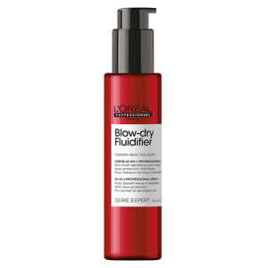 L´Oréal Professionnel Serie Expert Blow-Dry Fluidifier (Shape Memory Cream - Leave in) öblítés nélküli hővédő krém alakmemóriával 150 ml