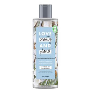 Love Beauty and Planet Tusfürdő kókuszdió-vízzel és mimózavirágokkal (Shower Gel) 400 ml
