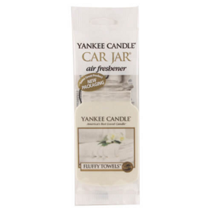 Yankee Candle Fluffy Towels autóillatosító 1 db