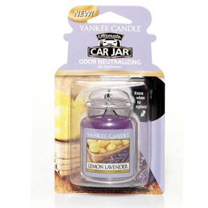 Yankee Candle Luxus autóillatosító citrom és levendula illattal - Lemon Lavender 1 db