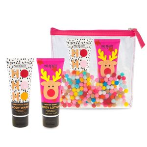 Mad Beauty Testápoló ajándékcsomag Pom Pom Cosmetic Bag Set