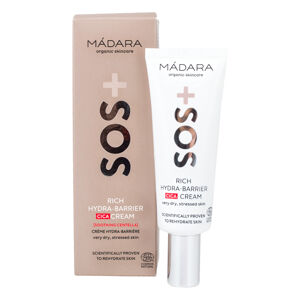 MÁDARA Hidratáló krém nagyon száraz bőrre SOS (Rich Hydra-Barrier Cica Cream) 40 ml
