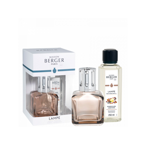 Maison Berger Paris Katalitikus lámpa ajándékszett  Glacon nude  + utántöltő Borostyán por 250 ml