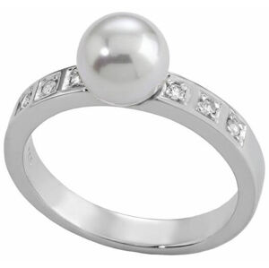 Majorica Ezüst gyűrű gyöngyvel és kövekkel 12563.01.2.913.010.1 55 mm
