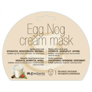 masqueBAR Hidratáló krémes arcmaszk Egg Nog (Cream Mask) 1 ks