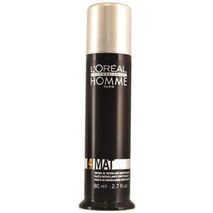 L´Oréal Professionnel Homme Mat mattító hatású hajpaszta férfiaknak (Matte Sculpting Pomade) 80 ml