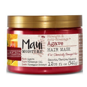 MAUI MAUI erősítő maszk kémiailag károsodott hajra Agave + 340 g