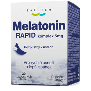 SALUTEM Pharma Melatonin Rapid komplex 5 mg 30 tabletta