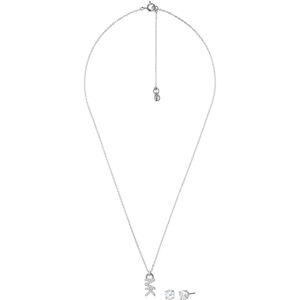 Michael Kors Gyönyörű ékszerek szett MKC1261AN040  (fülbevaló, nyaklánc, medál)