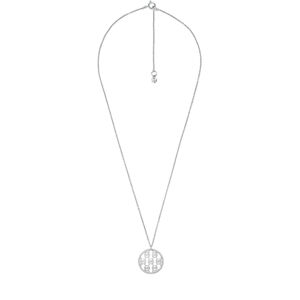Michael Kors Eredeti ezüst nyaklánc cirkónium kövekkel MKC1477AN040 (lánc, medál)