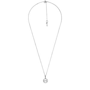 Michael Kors Ezüst nyaklánc csillogó medállal MKC1108AN040 (lánc, medál)