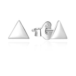 MOISS Minimalista ezüst fülbevaló Háromszög E0002327 0,6 x 0,6 cm