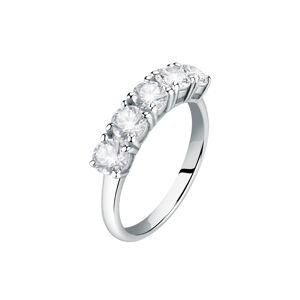 Morellato Luxus ezüst gyűrű színtiszta cirkónium kővel Scintille SAQF141 56 mm