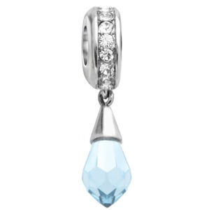 Morellato Drops Crystal Aquamarine nemesacél medál SCZ768